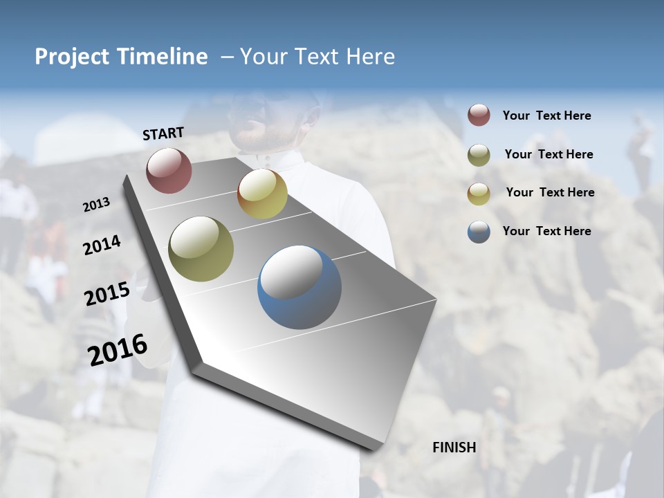Medina Minaret Ethnic PowerPoint Template
