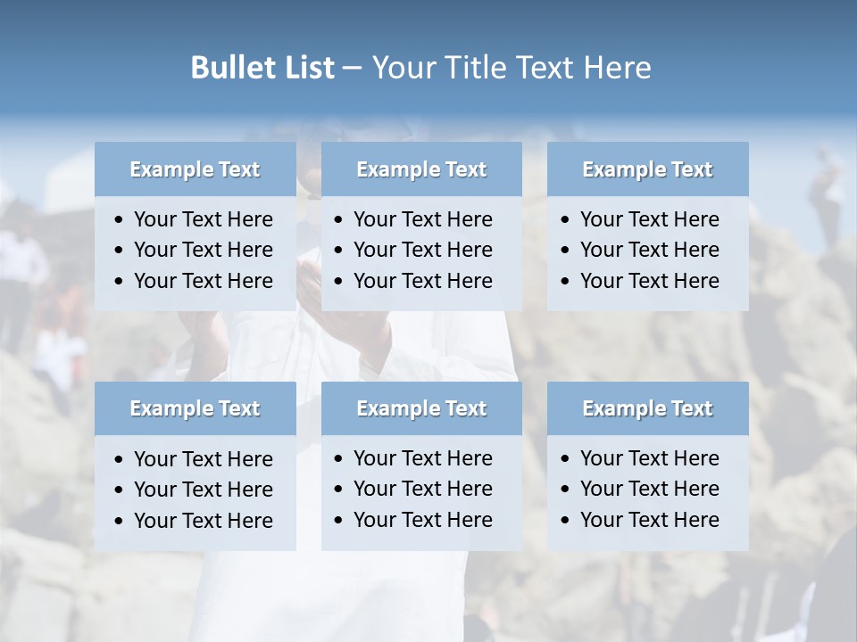 Medina Minaret Ethnic PowerPoint Template