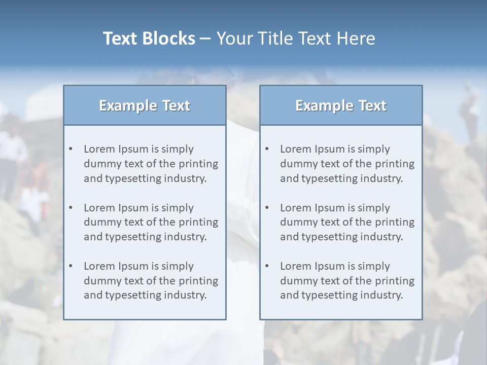 Medina Minaret Ethnic PowerPoint Template