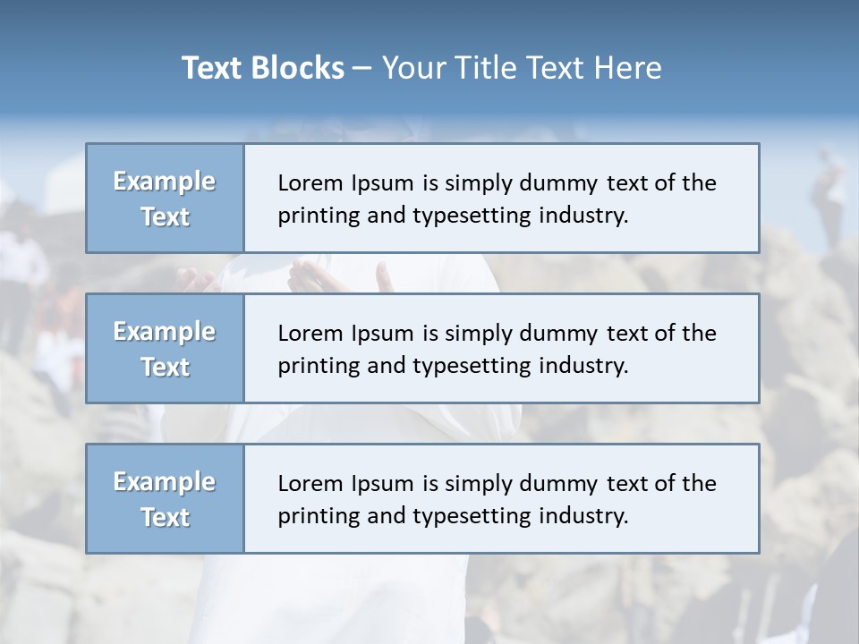 Medina Minaret Ethnic PowerPoint Template