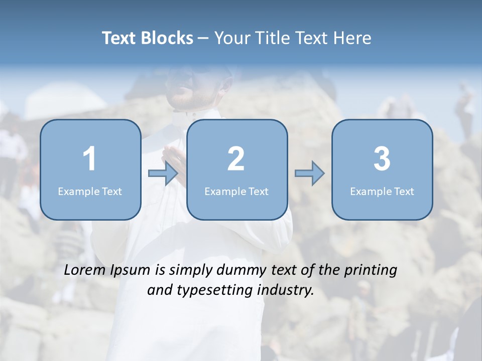 Medina Minaret Ethnic PowerPoint Template