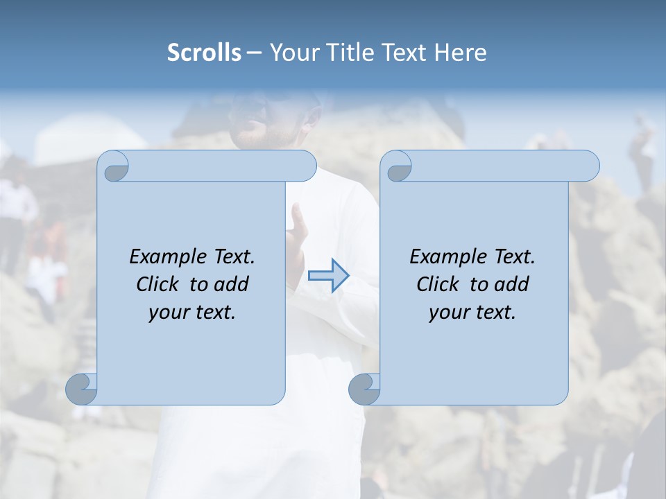 Medina Minaret Ethnic PowerPoint Template
