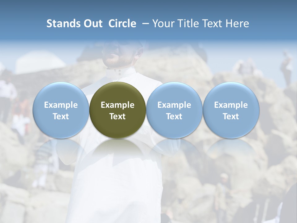 Medina Minaret Ethnic PowerPoint Template