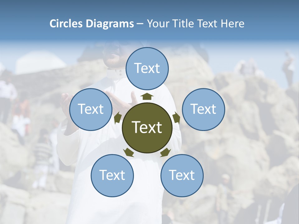 Medina Minaret Ethnic PowerPoint Template