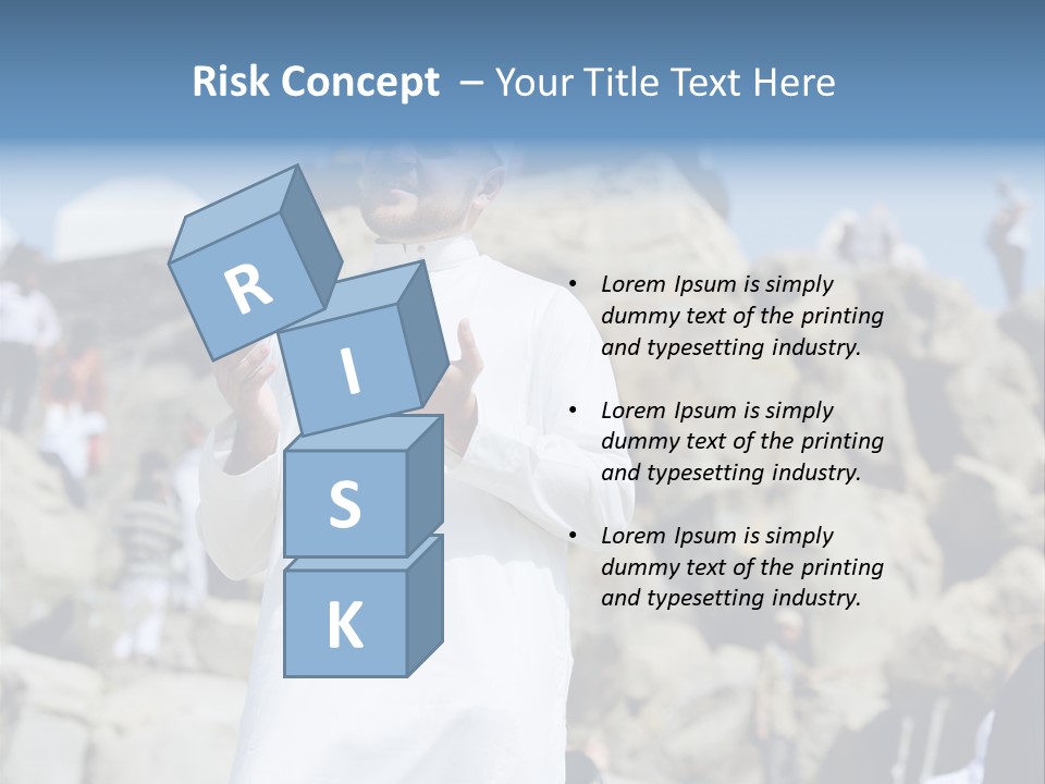 Medina Minaret Ethnic PowerPoint Template