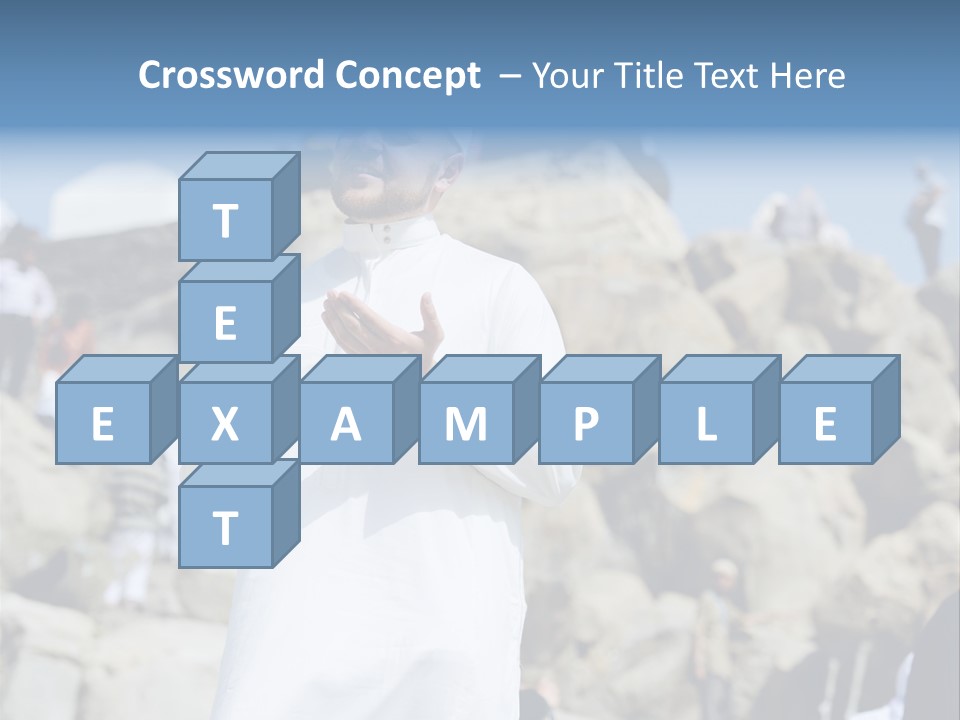 Medina Minaret Ethnic PowerPoint Template
