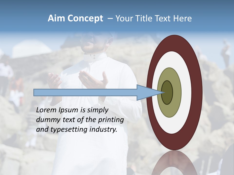 Medina Minaret Ethnic PowerPoint Template