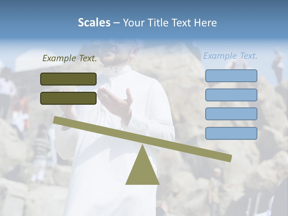 Medina Minaret Ethnic PowerPoint Template