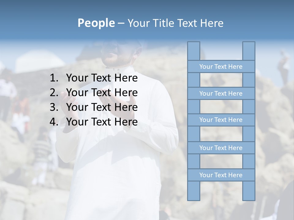Medina Minaret Ethnic PowerPoint Template