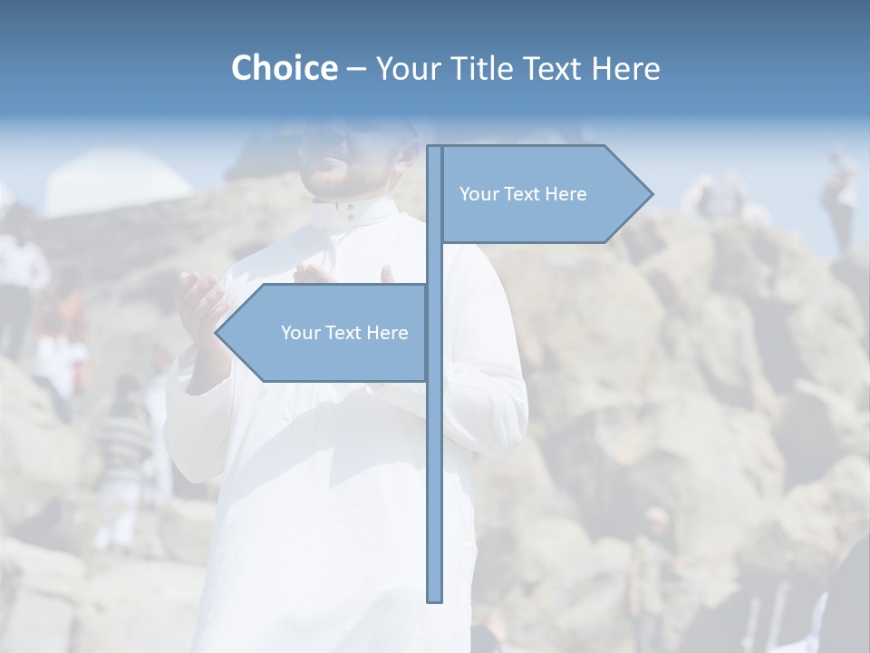 Medina Minaret Ethnic PowerPoint Template