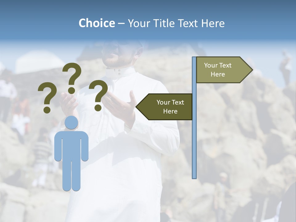 Medina Minaret Ethnic PowerPoint Template