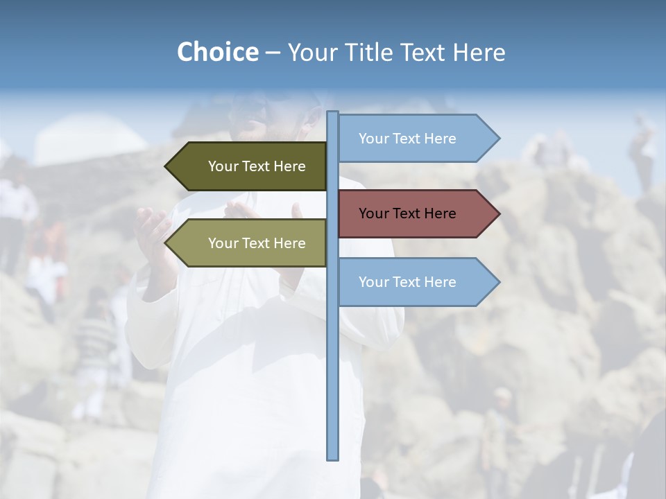 Medina Minaret Ethnic PowerPoint Template