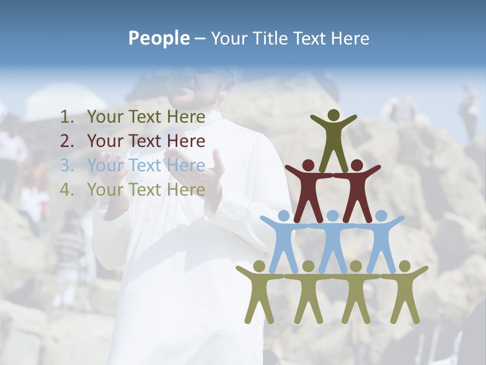 Medina Minaret Ethnic PowerPoint Template