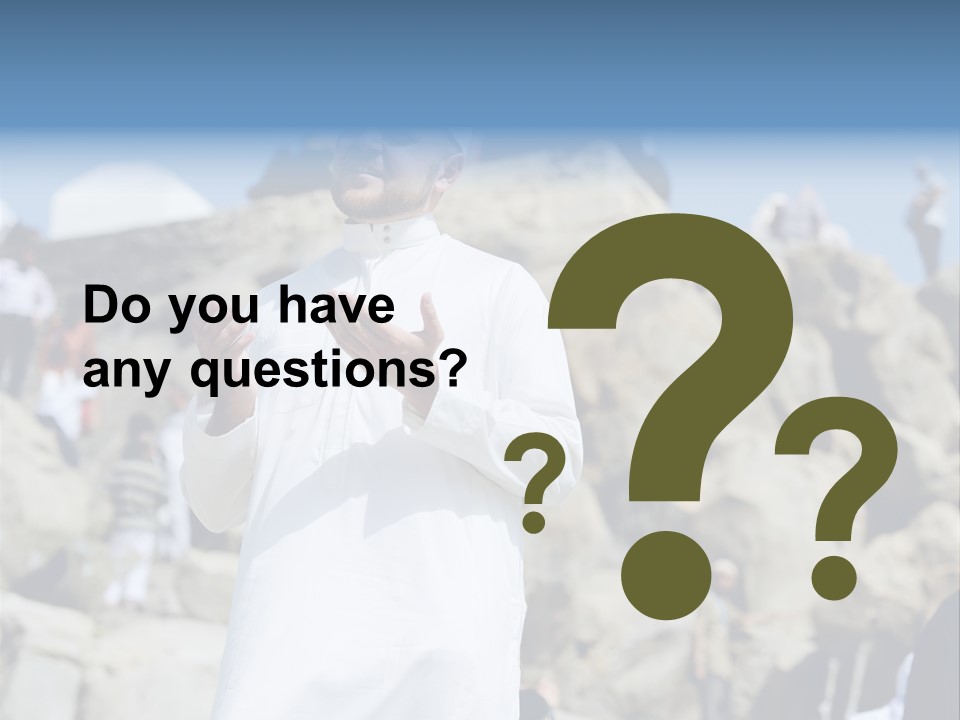 Medina Minaret Ethnic PowerPoint Template