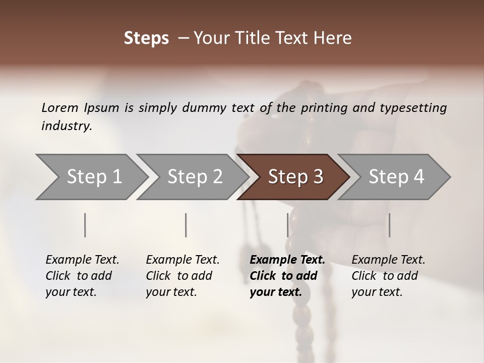 Haram Prayers Muslim PowerPoint Template