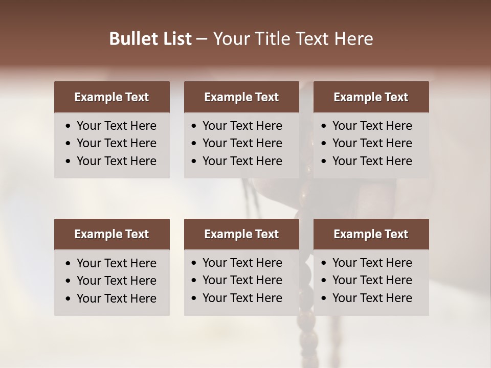 Haram Prayers Muslim PowerPoint Template