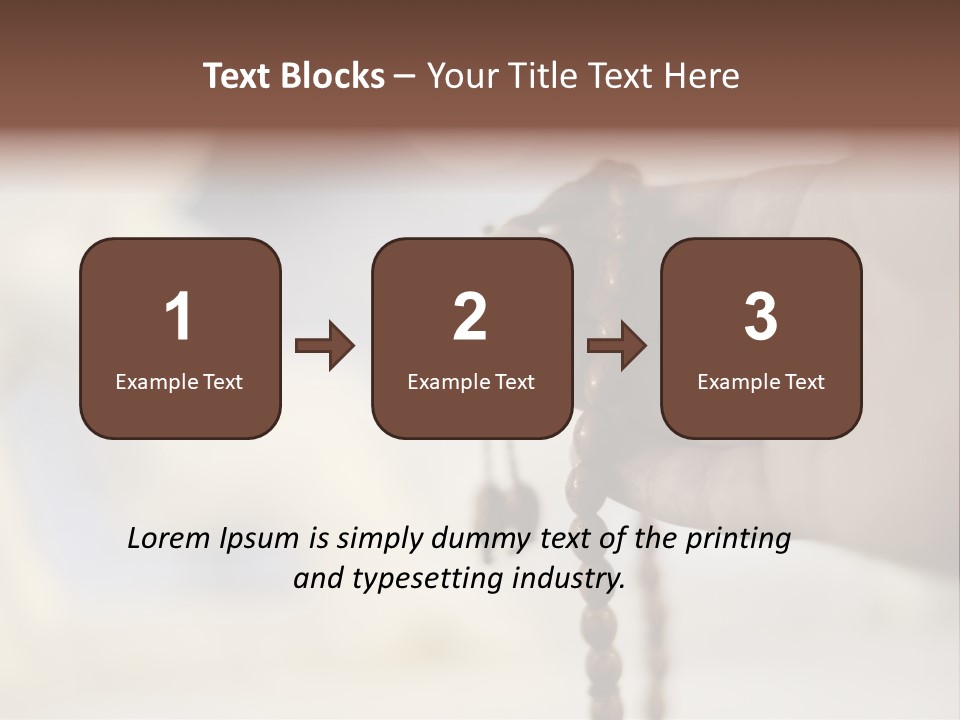 Haram Prayers Muslim PowerPoint Template