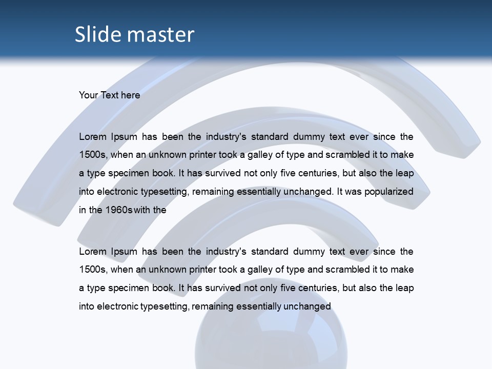 Phone Communication Information PowerPoint Template