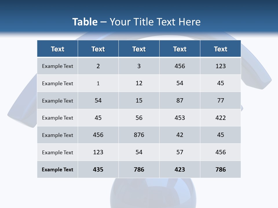 Phone Communication Information PowerPoint Template