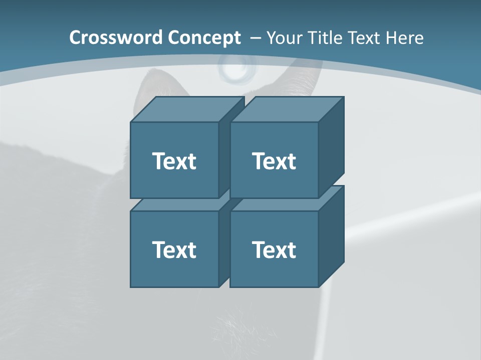 Communicating Solid Concept PowerPoint Template