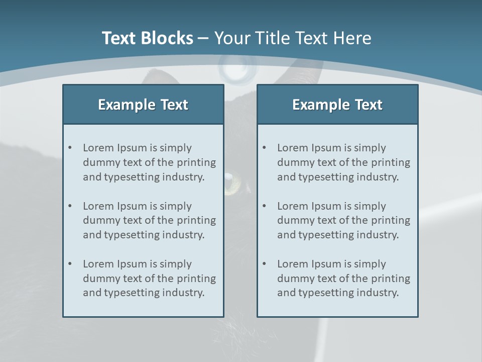 Communicating Solid Concept PowerPoint Template
