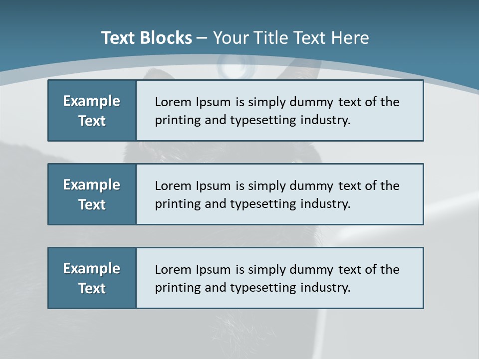 Communicating Solid Concept PowerPoint Template