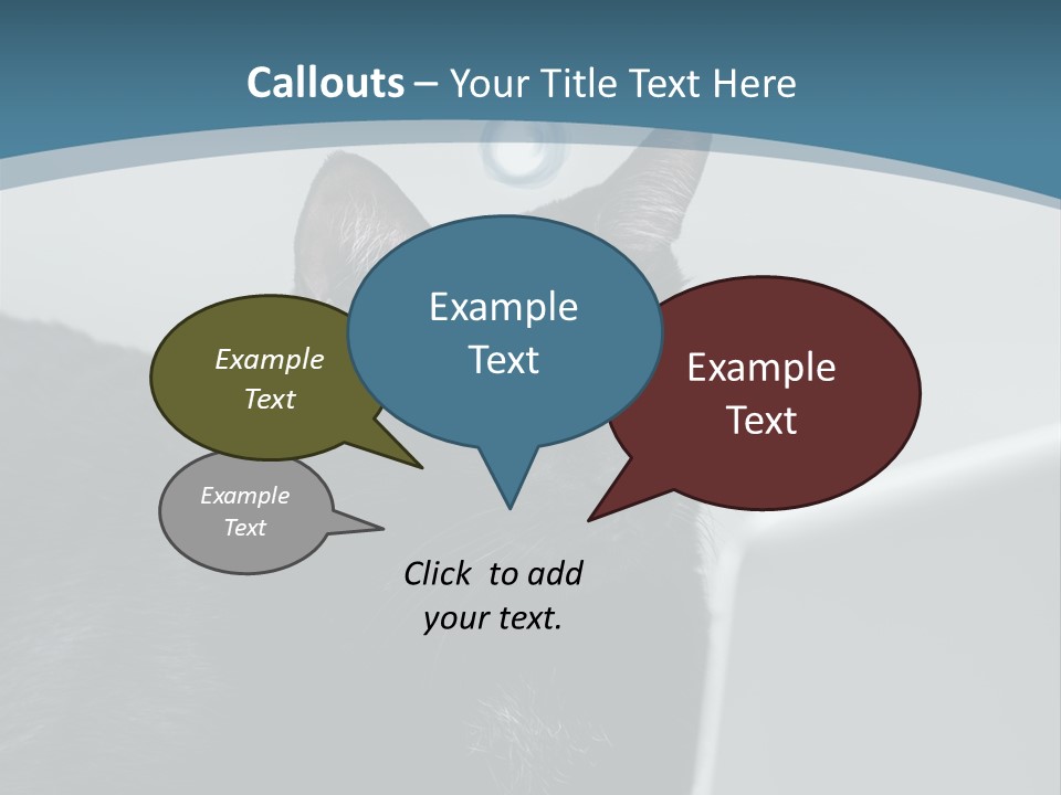 Communicating Solid Concept PowerPoint Template