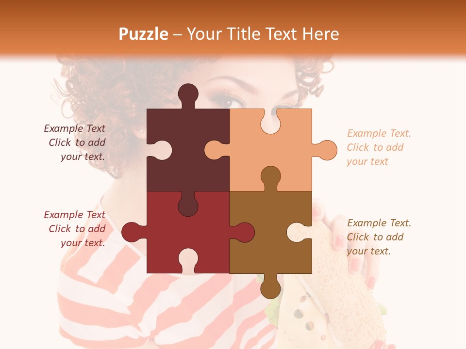 Enjoy Diet Dinner PowerPoint Template