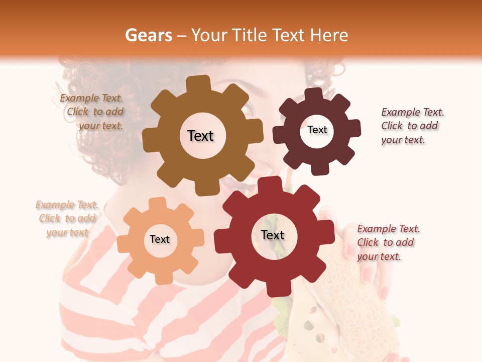 Enjoy Diet Dinner PowerPoint Template