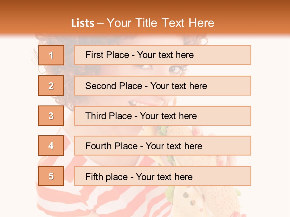 Enjoy Diet Dinner PowerPoint Template