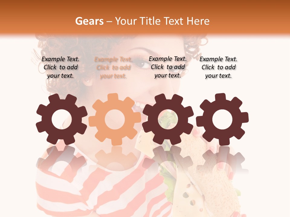 Enjoy Diet Dinner PowerPoint Template