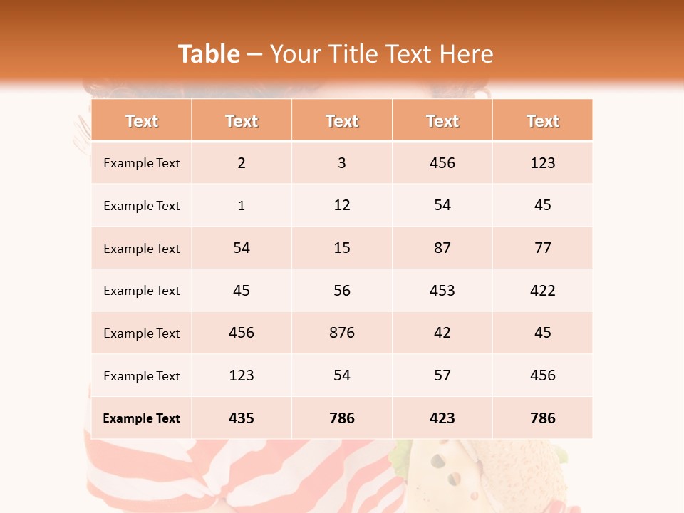Enjoy Diet Dinner PowerPoint Template