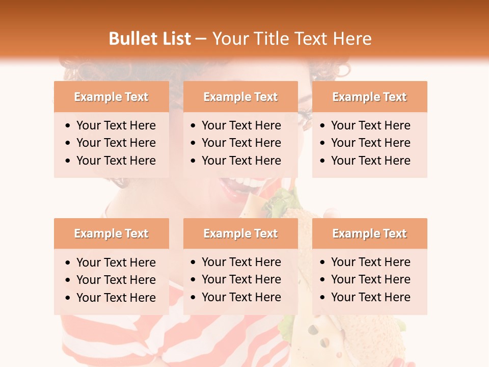 Enjoy Diet Dinner PowerPoint Template