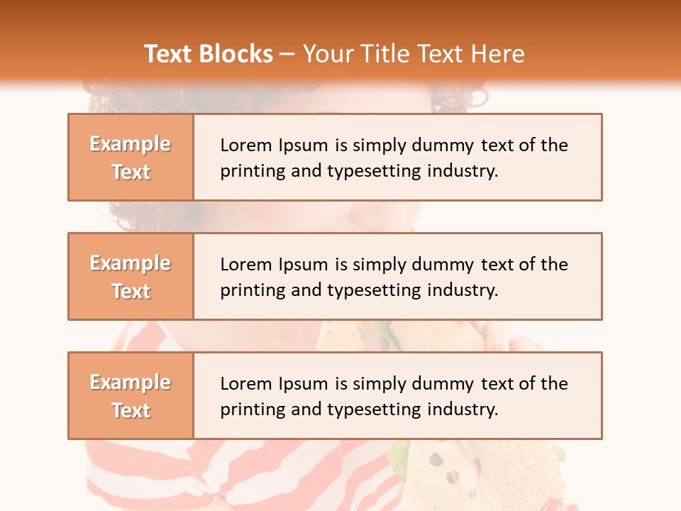 Enjoy Diet Dinner PowerPoint Template