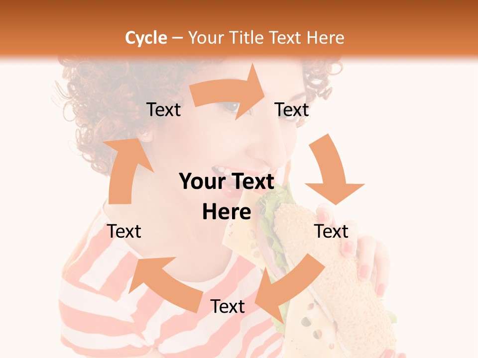 Enjoy Diet Dinner PowerPoint Template