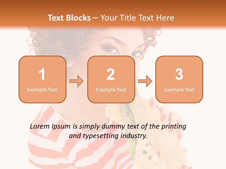 Enjoy Diet Dinner PowerPoint Template