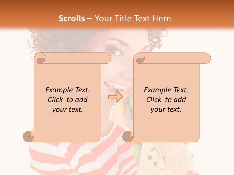 Enjoy Diet Dinner PowerPoint Template