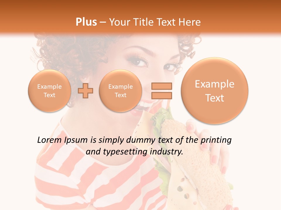 Enjoy Diet Dinner PowerPoint Template