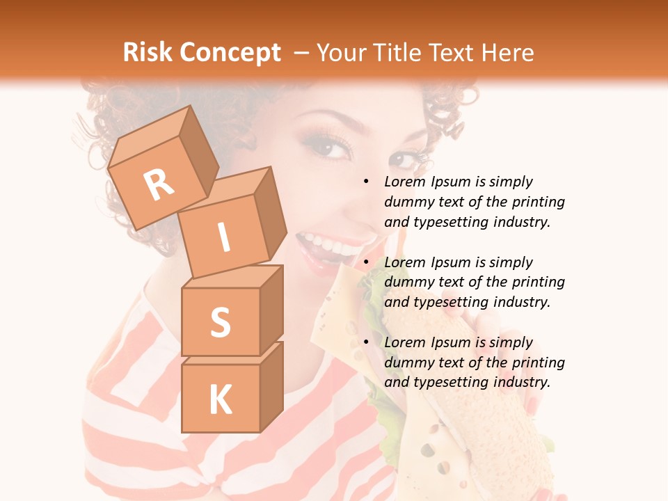 Enjoy Diet Dinner PowerPoint Template