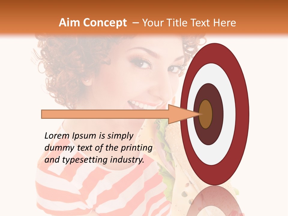 Enjoy Diet Dinner PowerPoint Template