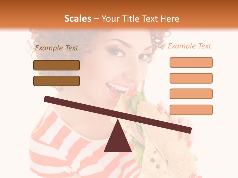 Enjoy Diet Dinner PowerPoint Template