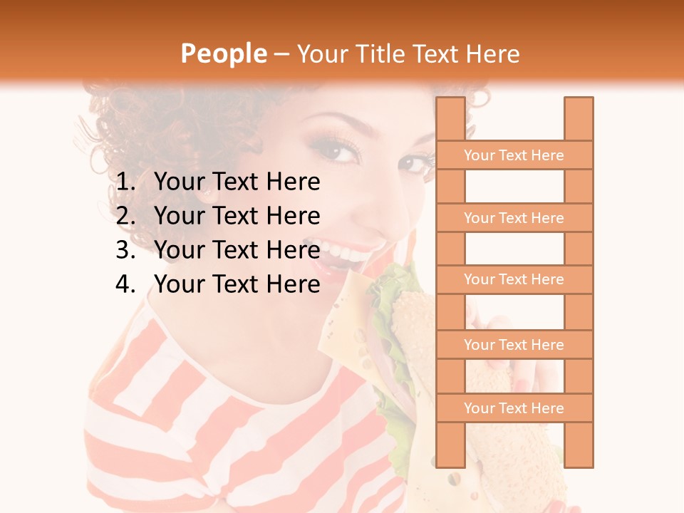 Enjoy Diet Dinner PowerPoint Template