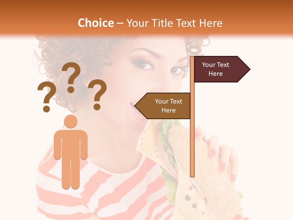 Enjoy Diet Dinner PowerPoint Template