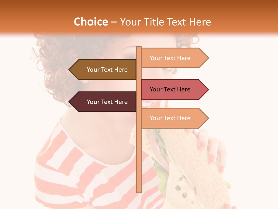 Enjoy Diet Dinner PowerPoint Template