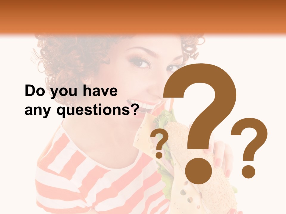 Enjoy Diet Dinner PowerPoint Template