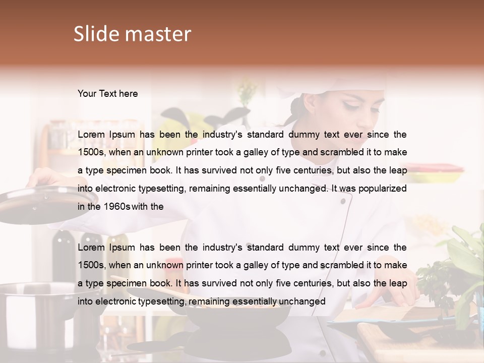 Gourmet Charming Spices PowerPoint Template