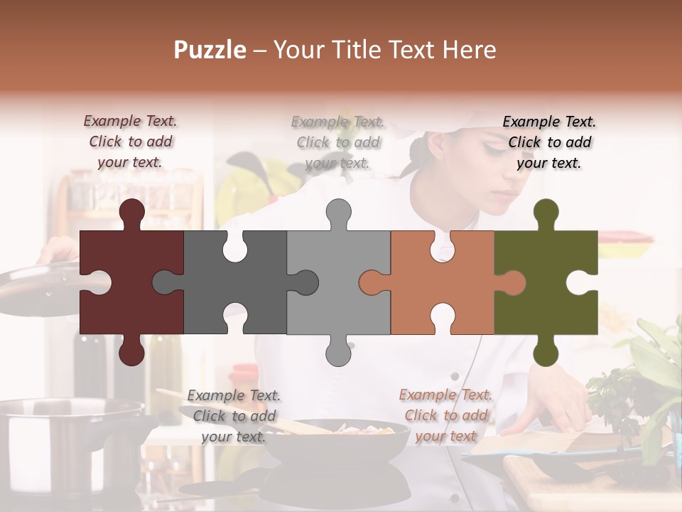 Gourmet Charming Spices PowerPoint Template