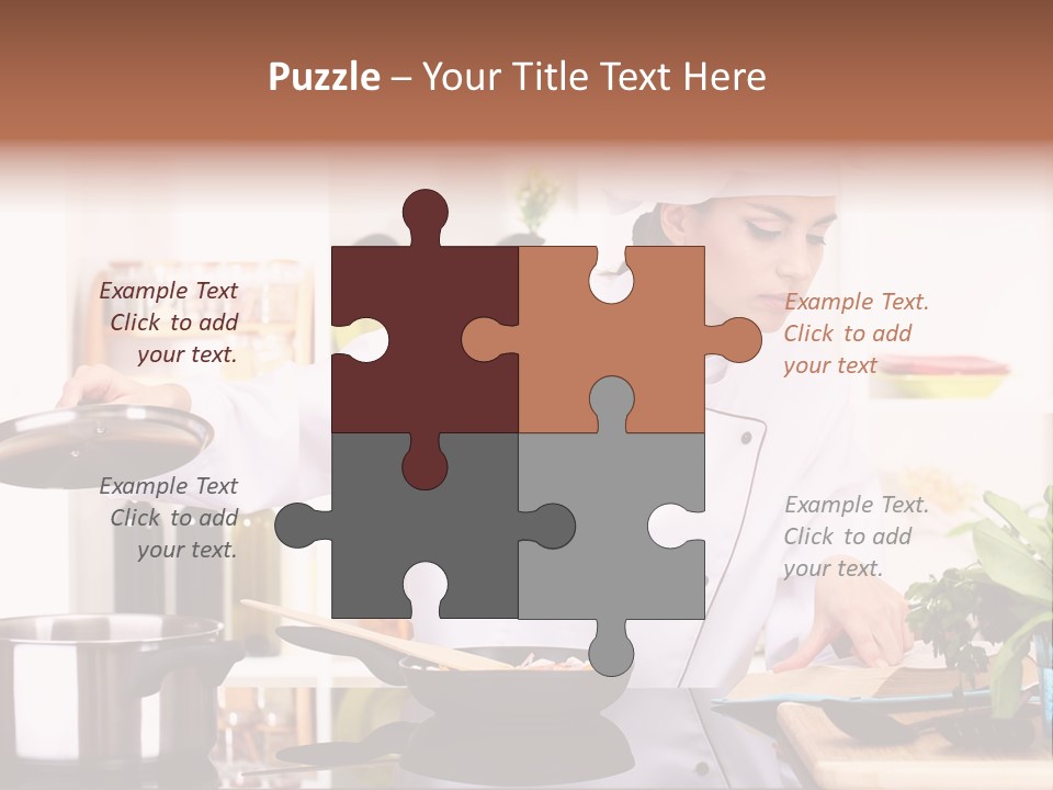 Gourmet Charming Spices PowerPoint Template