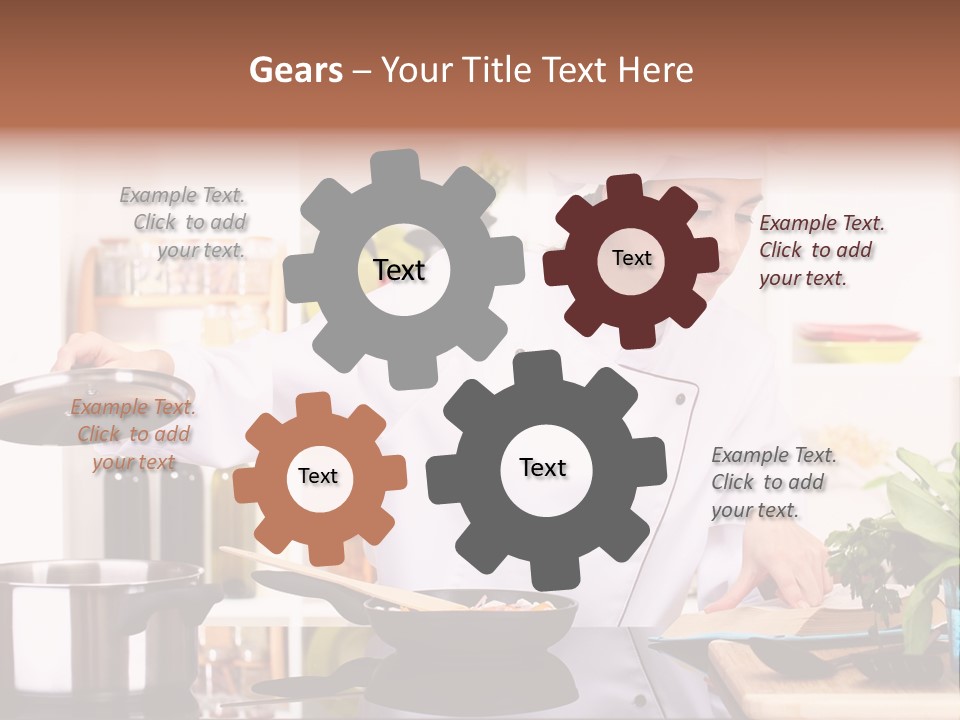 Gourmet Charming Spices PowerPoint Template