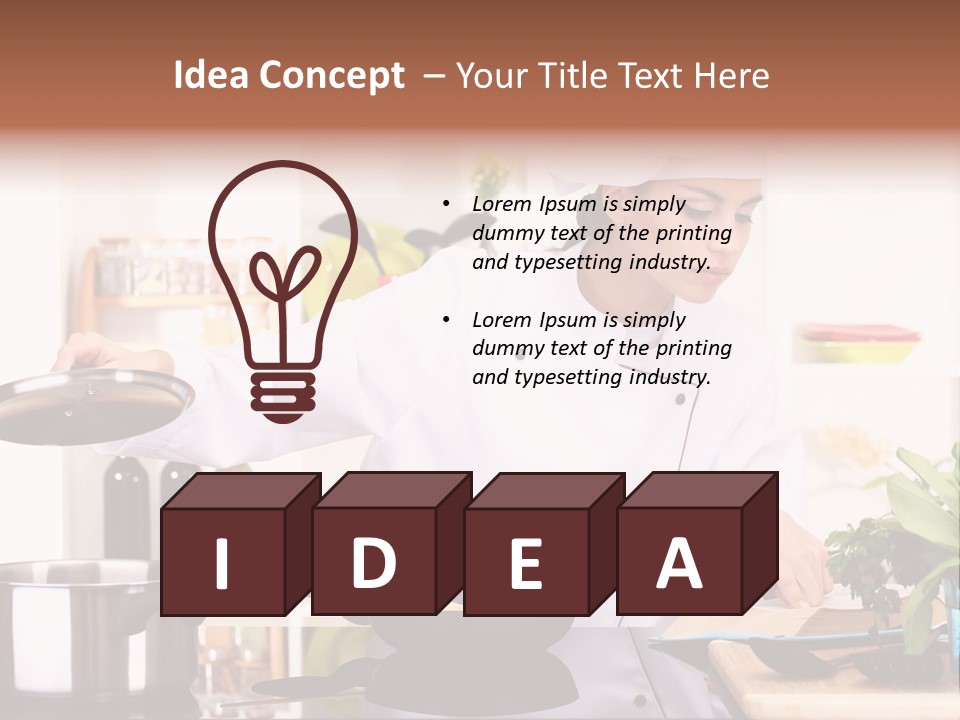 Gourmet Charming Spices PowerPoint Template